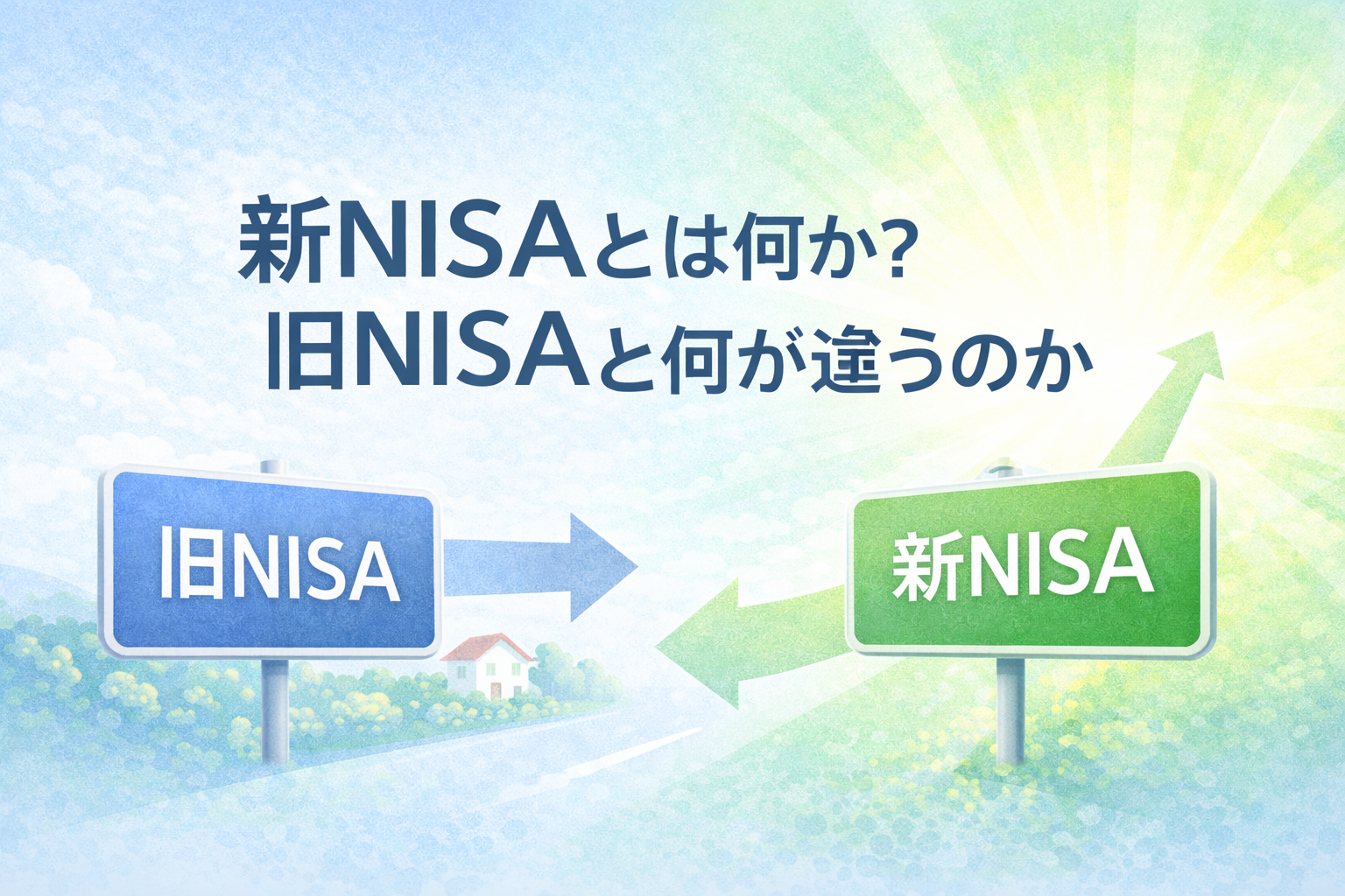 新NISAとは何か 旧NISAと何が違うのかをわかりやすく解説